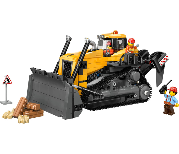LEGO City 60466 Żółty buldożer z ładowarką - 1331643 - zdjęcie 3
